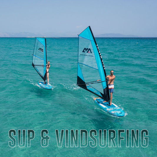 Vindsurfa med en SUP-bräda!