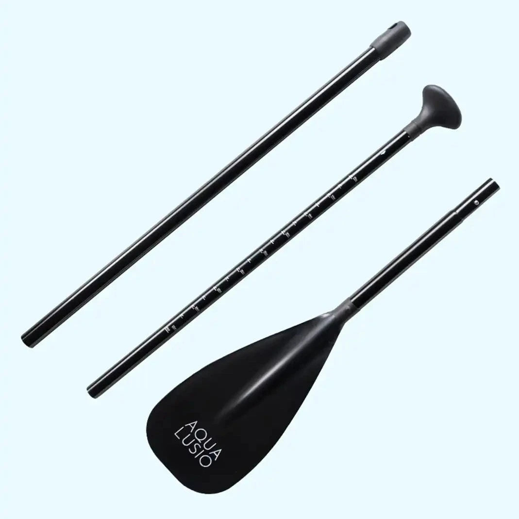 AQUA LUSIO Aluminiumpaddel med plastblad