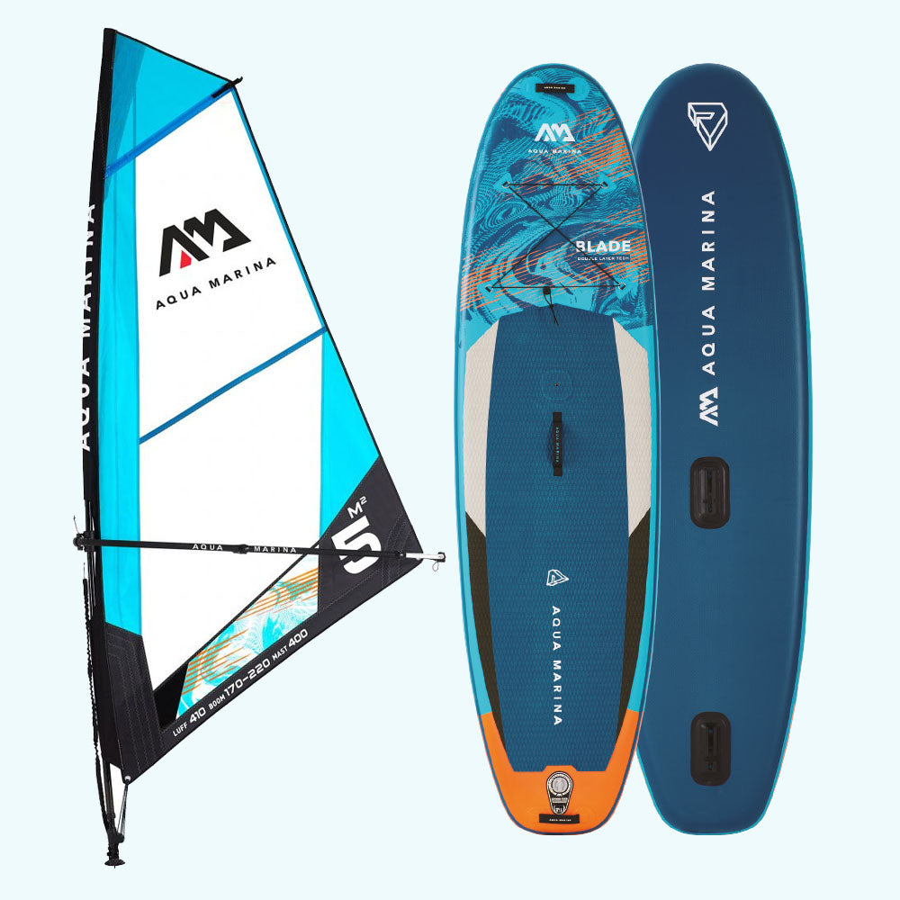 Aqua Marina Blade + Vindsurfingsegel