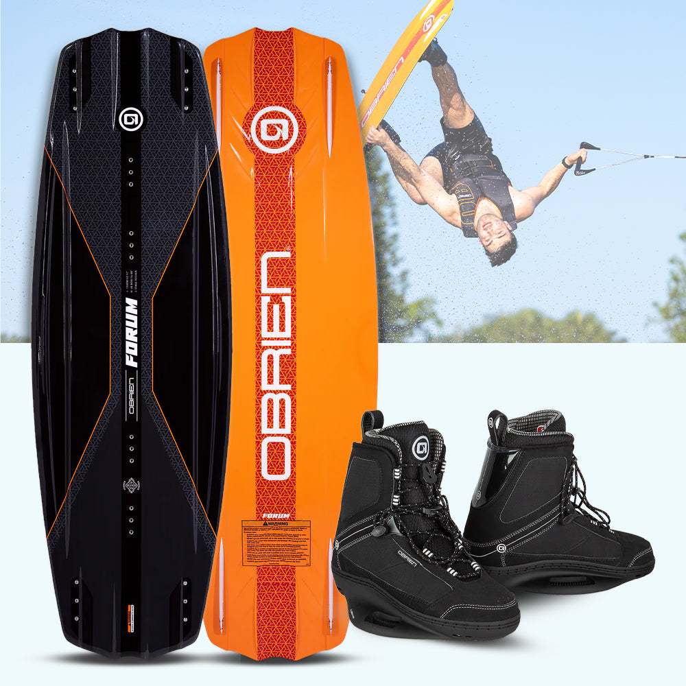 O'Brien Forum + Infuse-bindningar - Wakeboardpaket