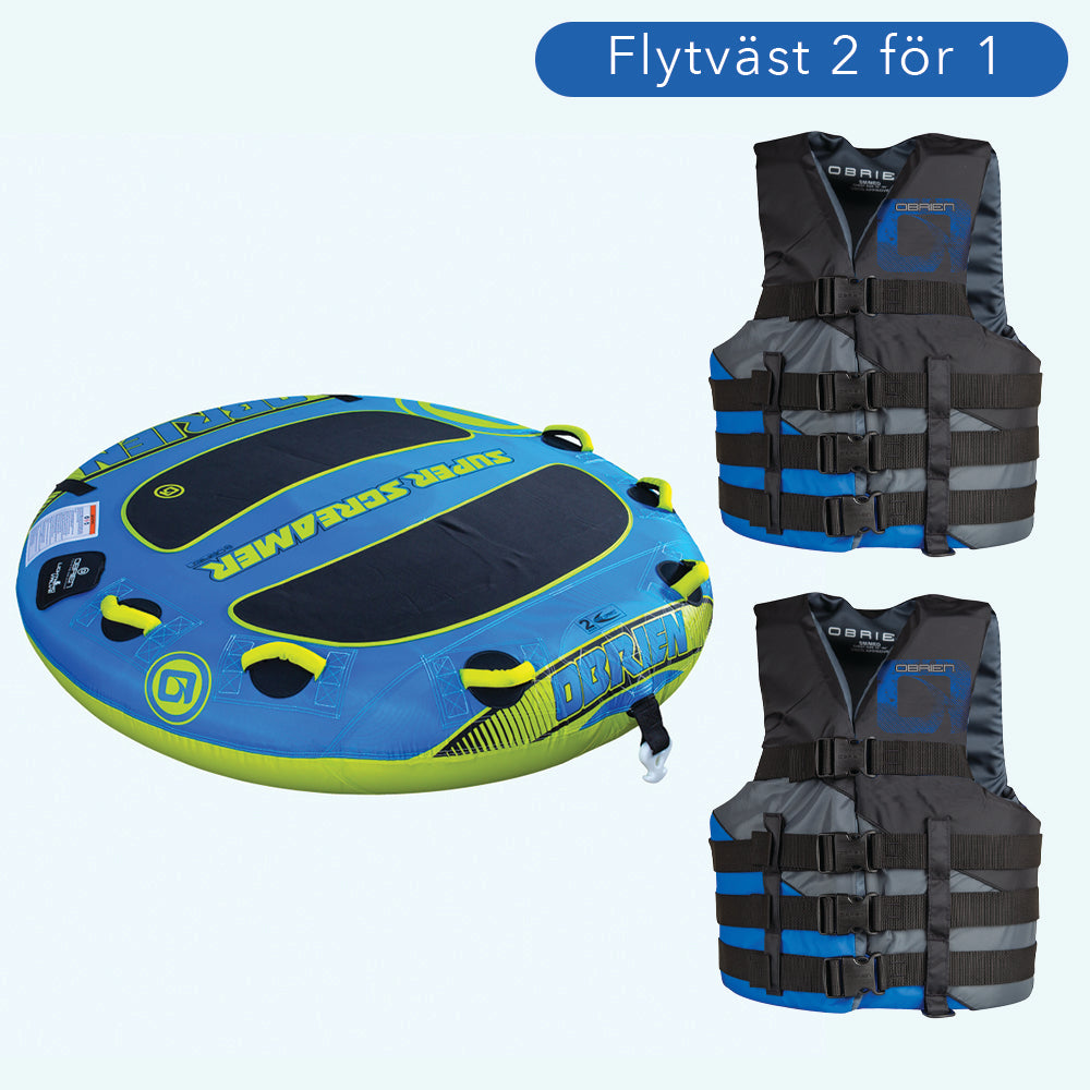 O'Brien Super Screamer - Paket med 2 Flytvästar