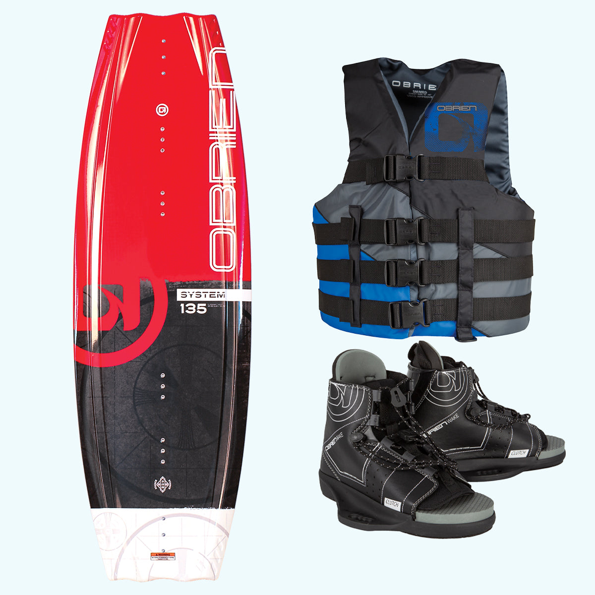O'Brien System - Wakeboardpaket med Flytväst