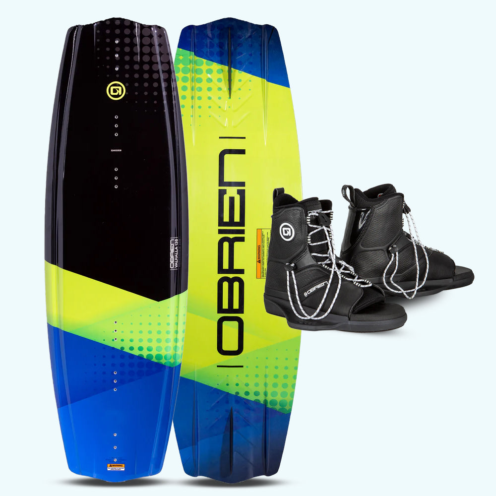 O'Brien Valhalla + Access bindningar - Wakeboardpaket