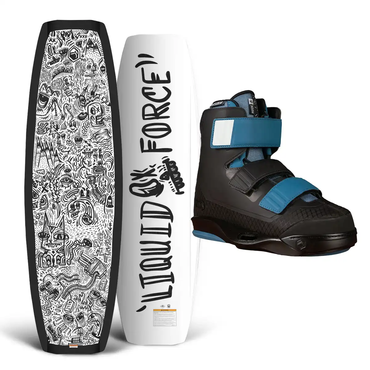 Liquid Force Apex 144 cm + LF Hook 4D EU 42.5 - 44