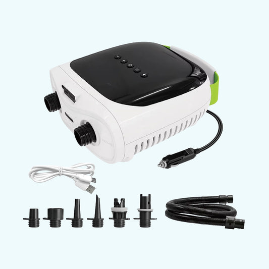 Stermay HT-737 Plus - Trådlös elektrisk SUP-pump med batteri (20 PSI)