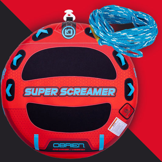 O'Brien Super Screamer + 2p tublina | Tubpaket för 2 personer