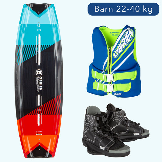 O'Brien System 119 cm - Wakeboardpaket Barn 22-40 kg