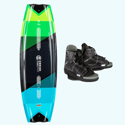 O'Brien System + Clutch Wakeboardbindning