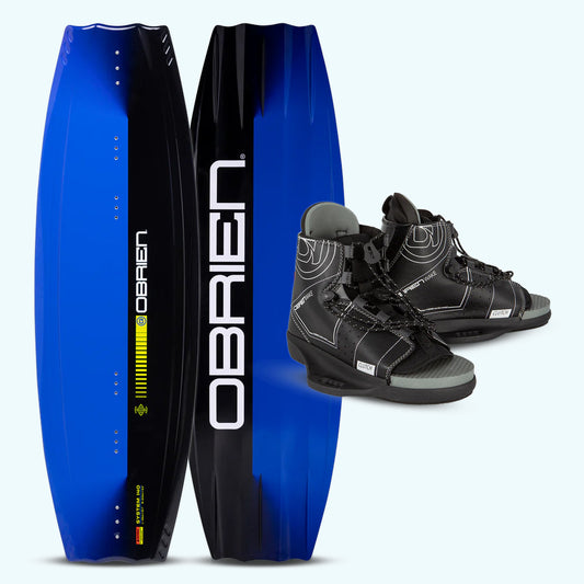 O'Brien System + Clutch-bindningar - Wakeboardpaket för nybörjaren