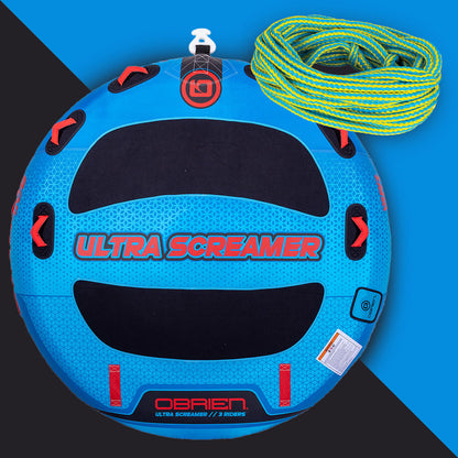 O'Brien Ultra Screamer + 4p lina | Tub-paket för 3 personer